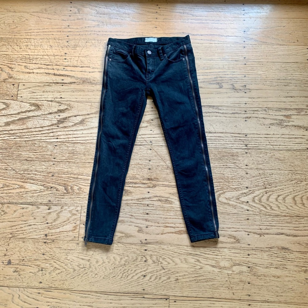 black free people jeans
